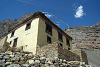 House in Spiti Valley, Himachel Pradesh, India