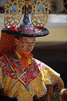 Dancing Monk at Ki Festival, Himachel Pradesh, India