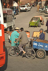 Bikes and Carts, Marrakech, Morocco