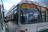 Bus Drivers Shaking Hands Spiti Valley, Himachel Pradesh, India