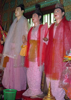 Statues of Nats, Mount Popa, Myanmar