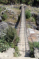 Bridge Ghasa to Tatopani
