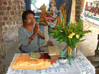 Fortune teller, Mandalay Hill, Myanmar